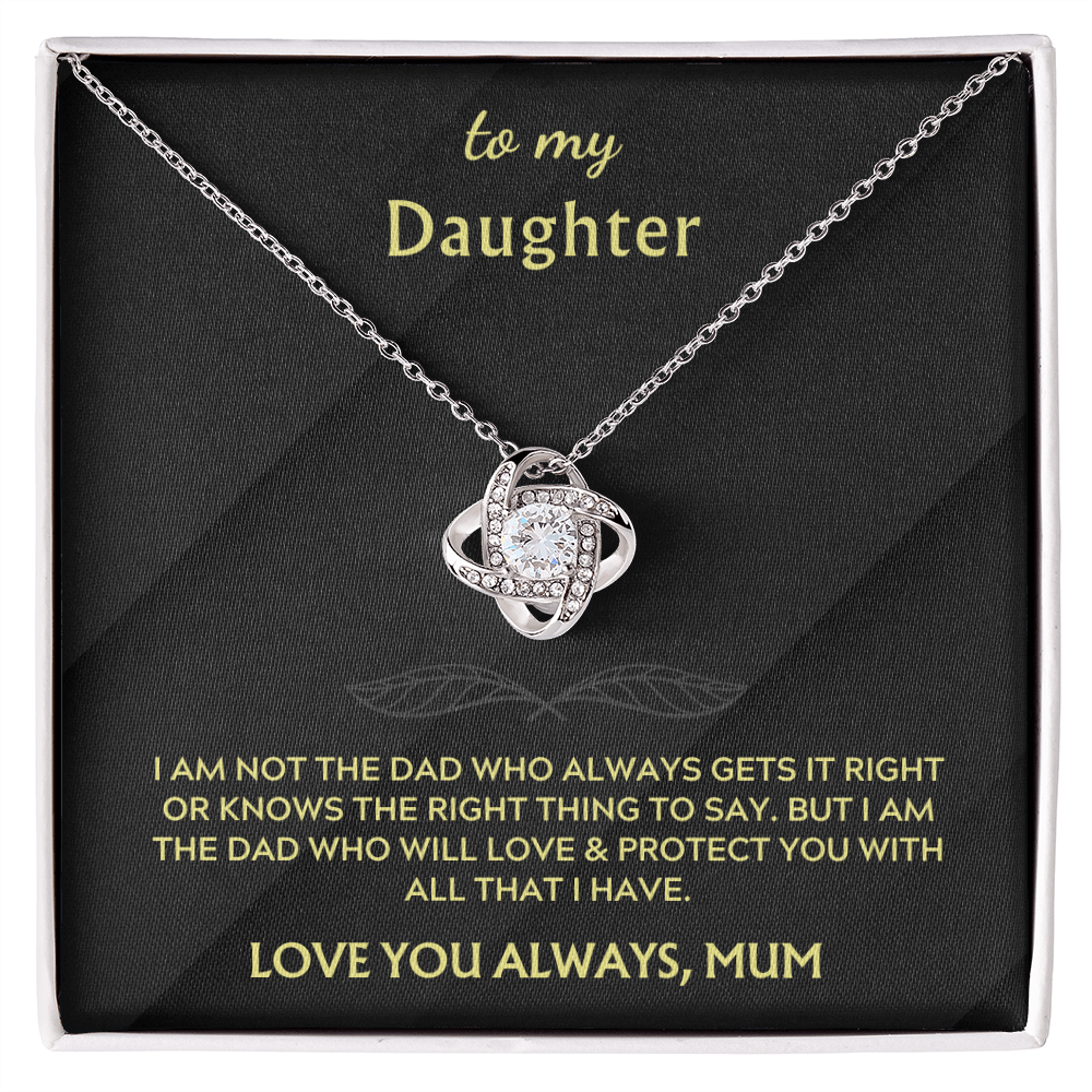 To My Daughter from Mum: The Knot Necklace