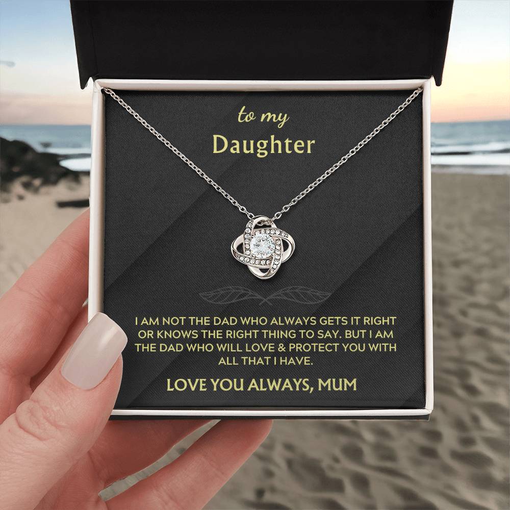 To My Daughter from Mum: The Knot Necklace